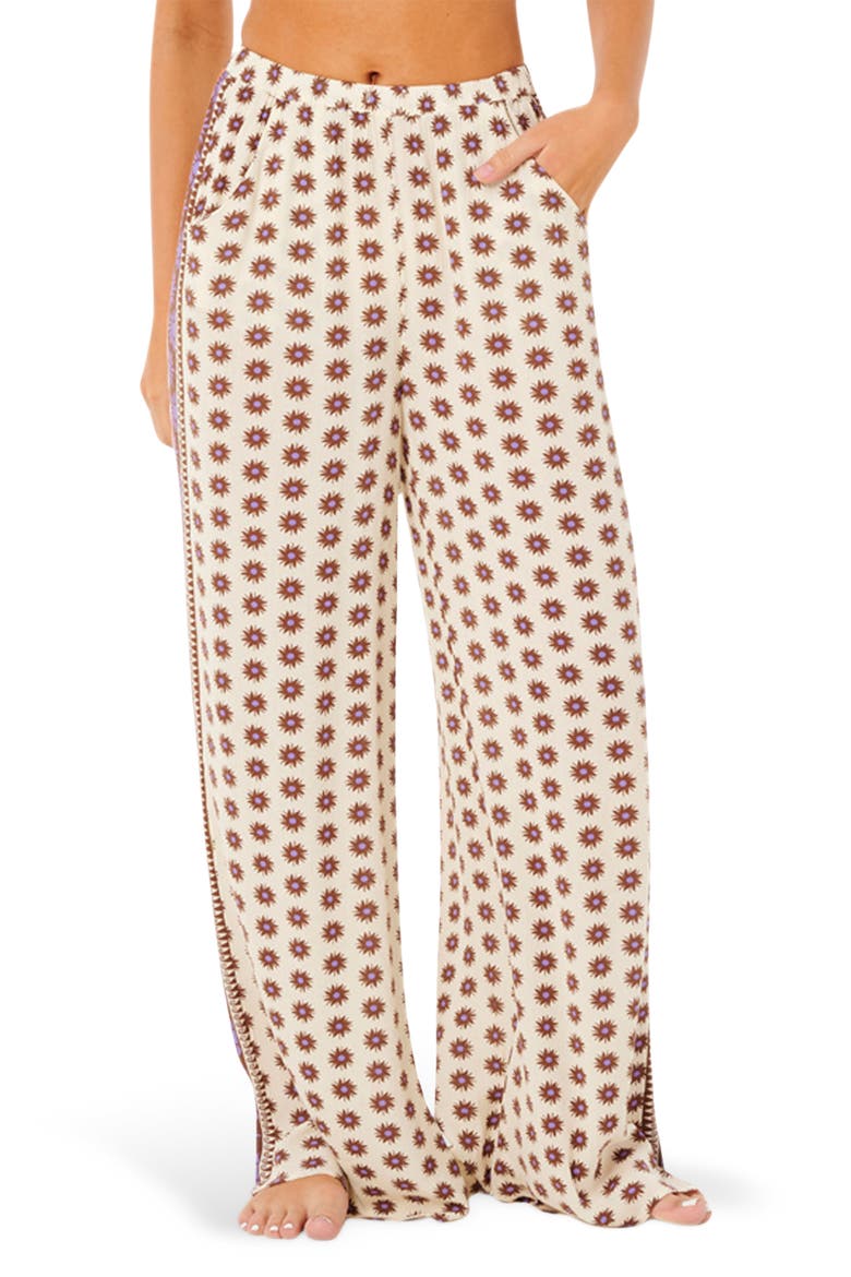 Cala Nights Beach Pants, Main, color, IVORY