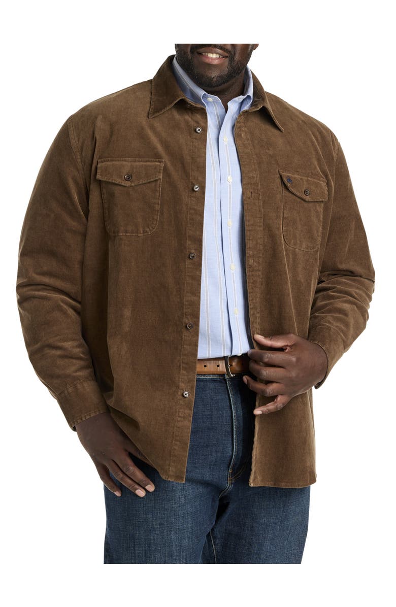 Brooks Brothers Corduroy Shirt Jacket, Main, color, 