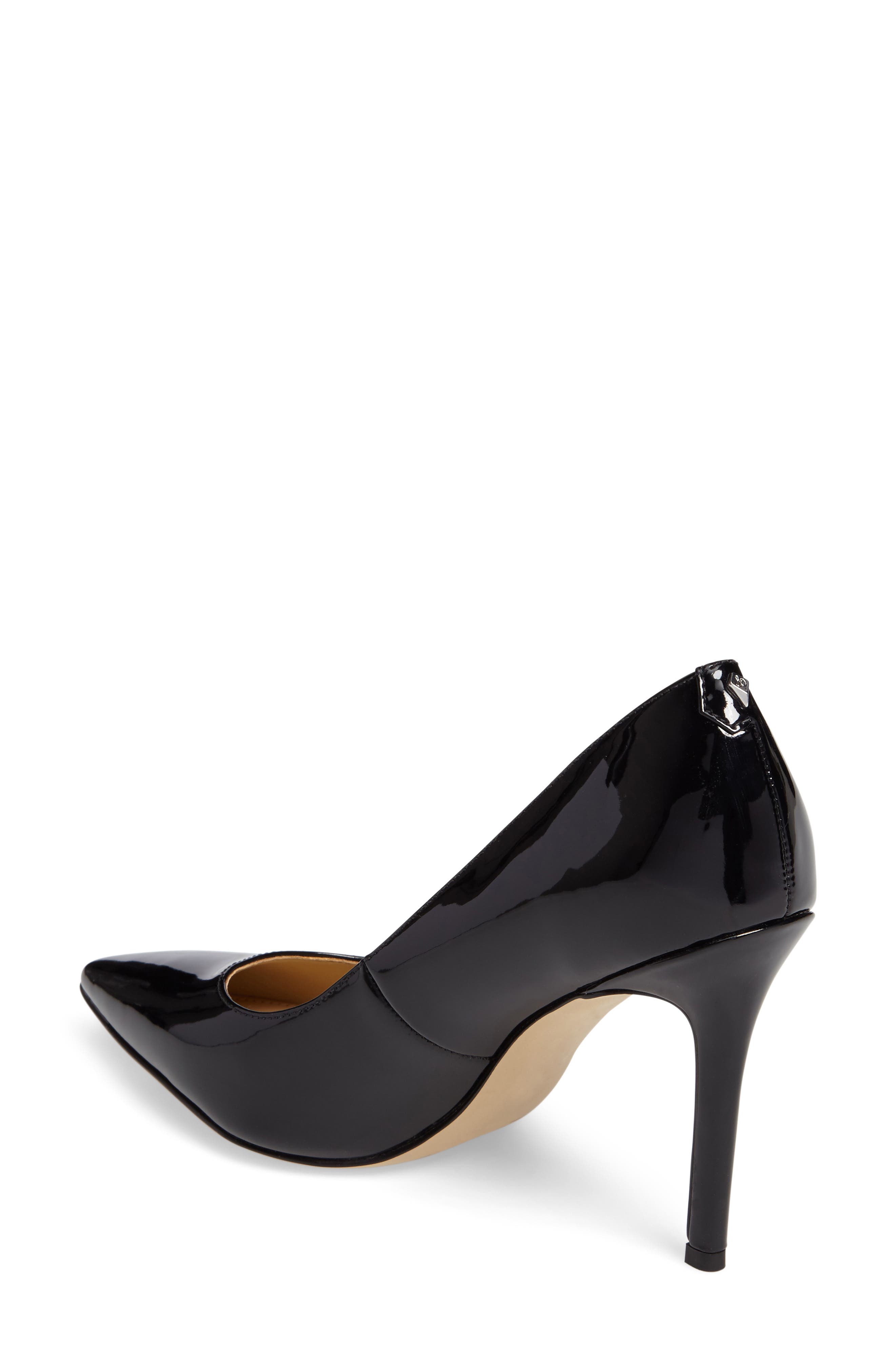 Hazel Pointed Toe Pump, Alternate, color, BLACK PATENT LEATHER