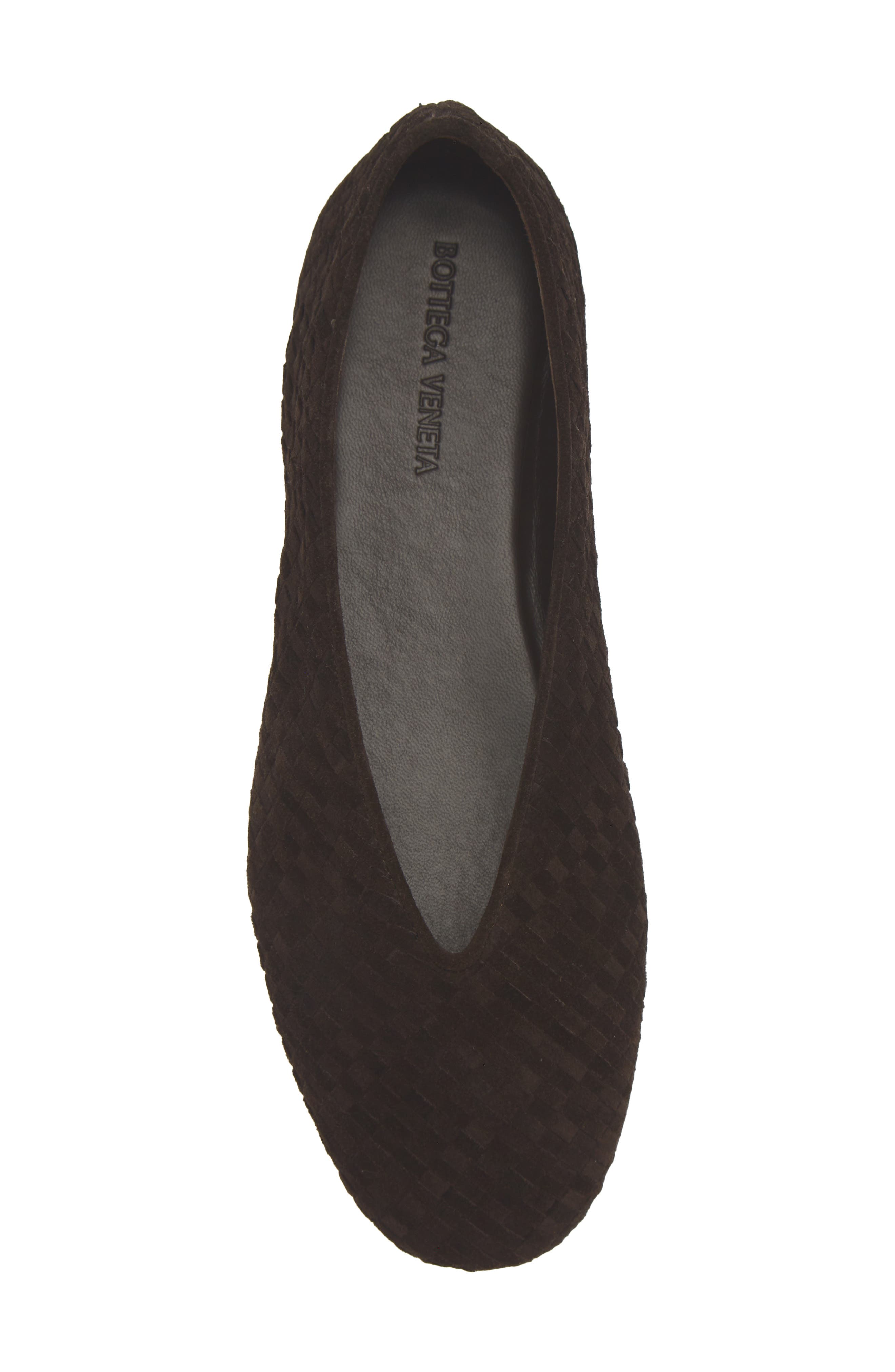 Rosa Intrecciato Flat, Alternate, color, 2006 ESPRESSO