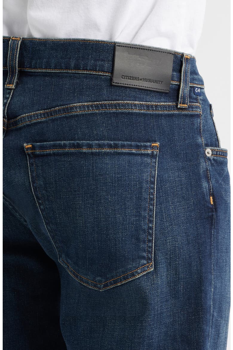 Gage Slim Straight Stretch Cotton & Cashmere Jeans, Alternate, color, PROSPECT MEDIUM DARK