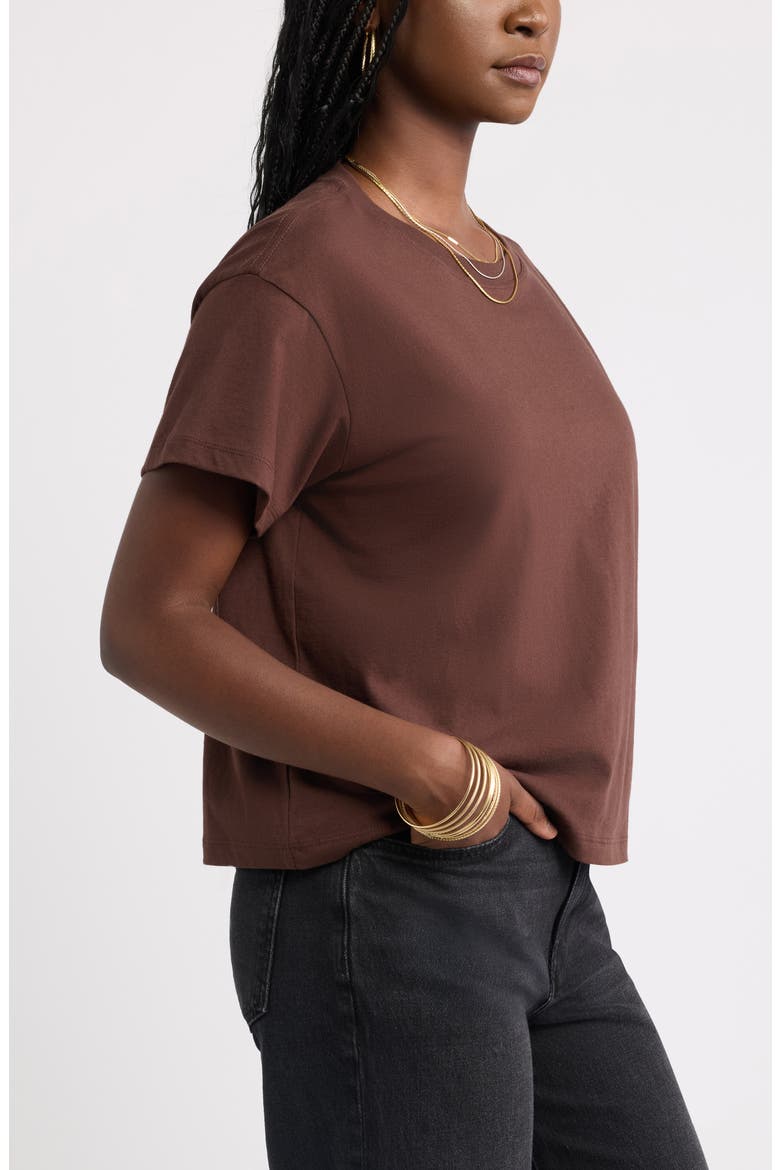 Favorite T-Shirt, Alternate, color, BROWN CHICORY