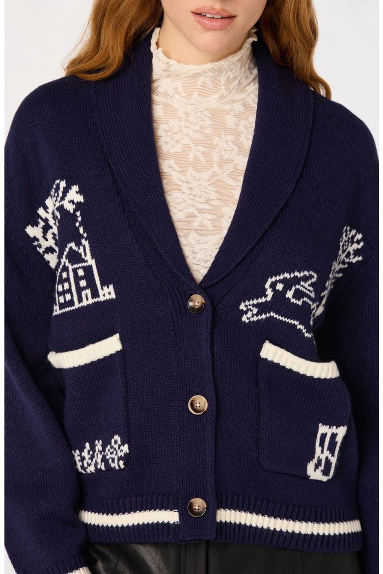 Ayleen Cardigan, Alternate, color, NAVY