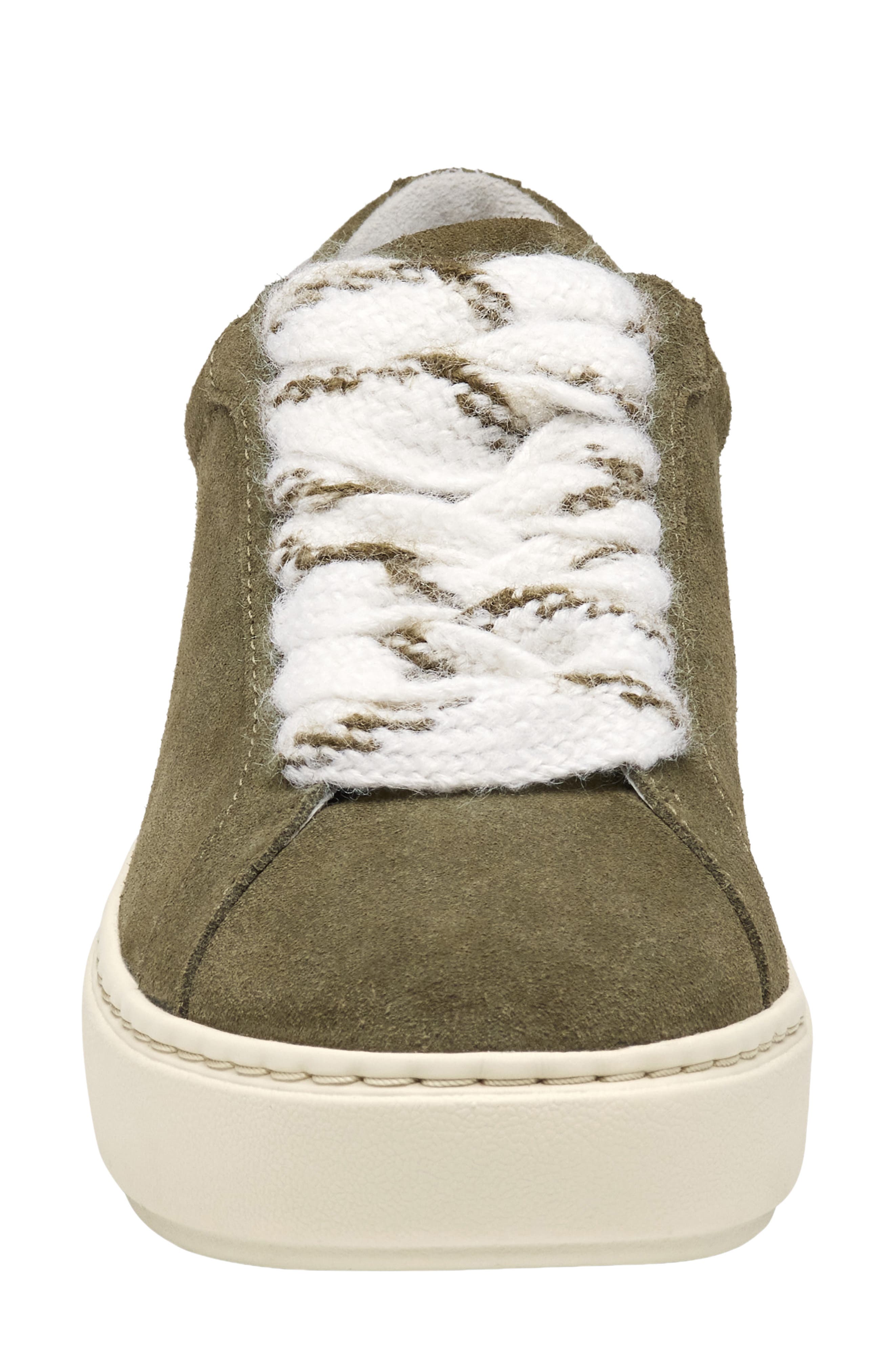 Cammie Low Top Sneaker, Alternate, color, OLIVE SUEDE