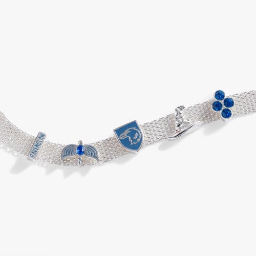 Alex And Ani Harry Potter Ravenclaw Mesh Charm Bracelet In Silver