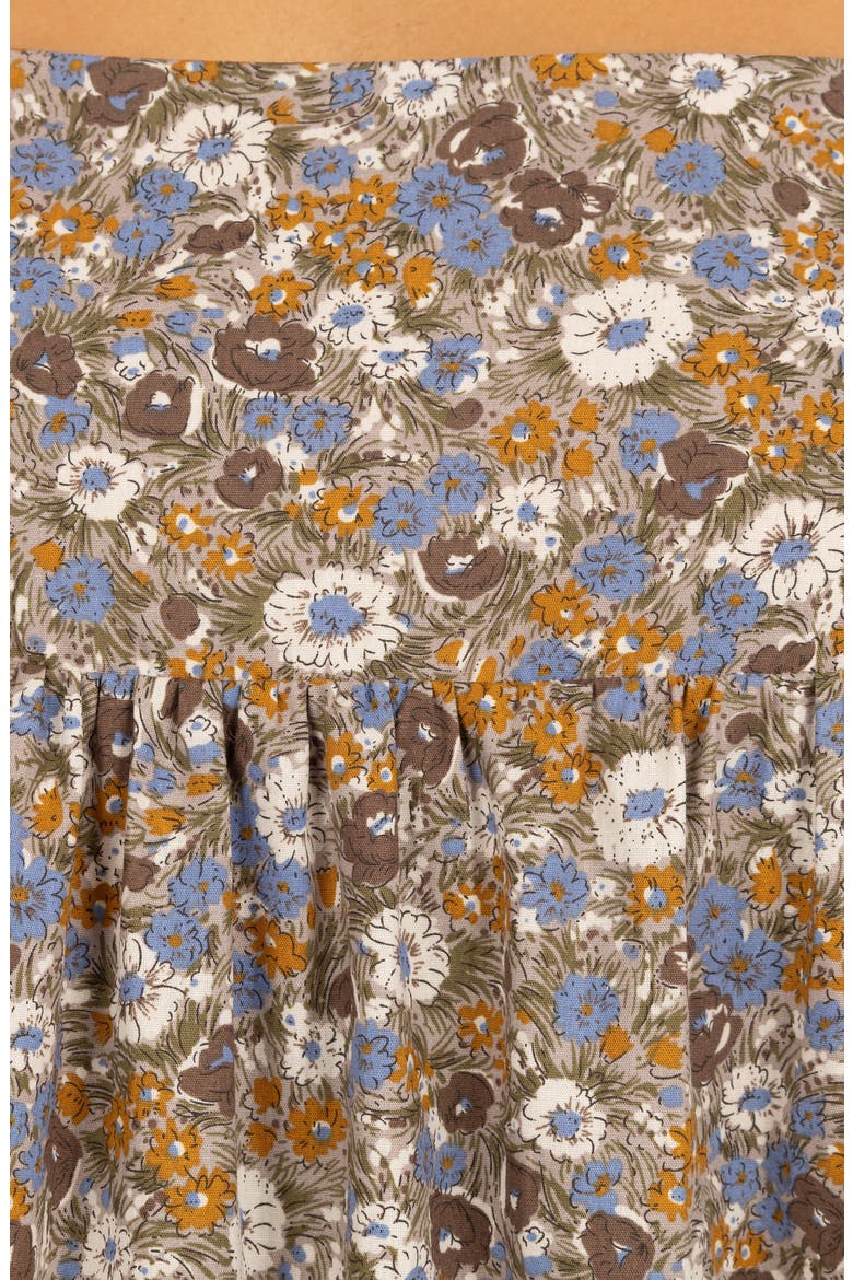 Andy Floral Maxi Dress, Alternate, color, OLIVE DITSY FLORAL