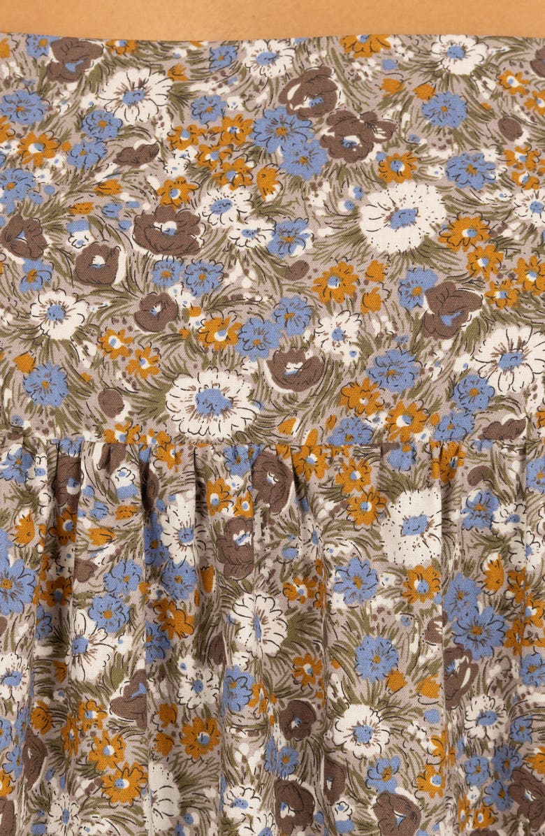 Petal & Pup Andy Floral Maxi Dress, Alternate, color, Olive Ditsy Floral