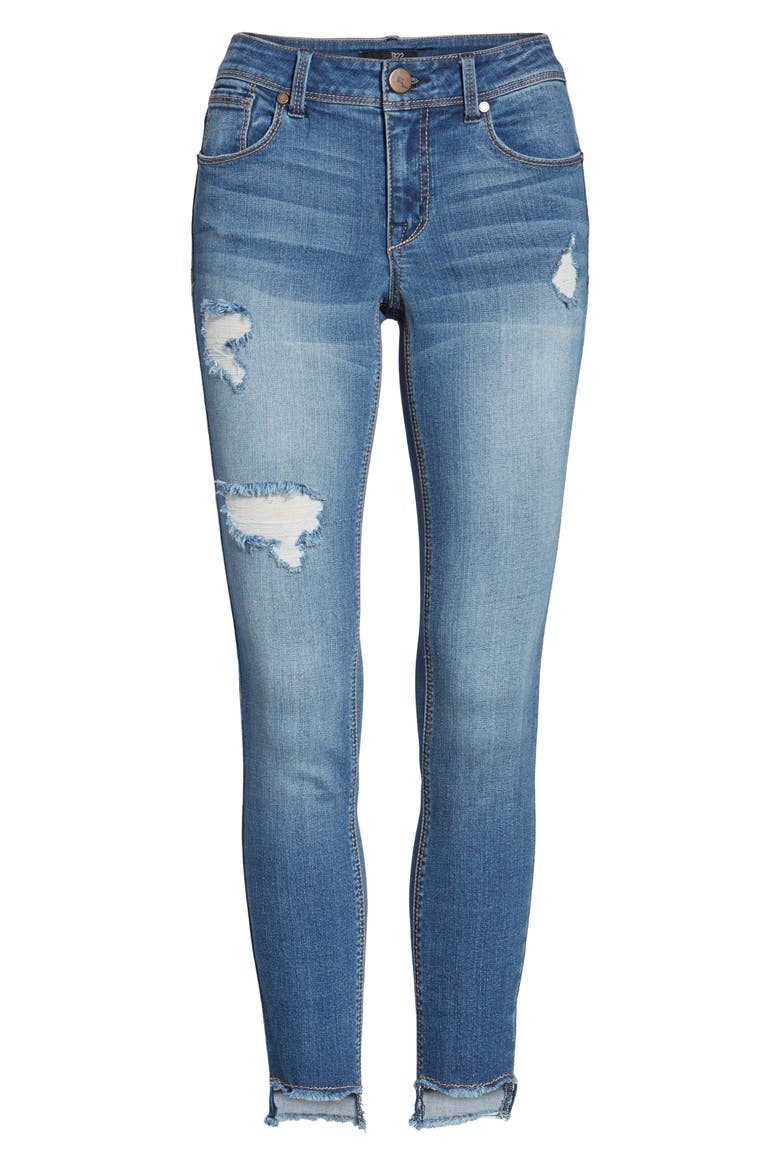 Step Hem Jeggings, Alternate, color, GREG