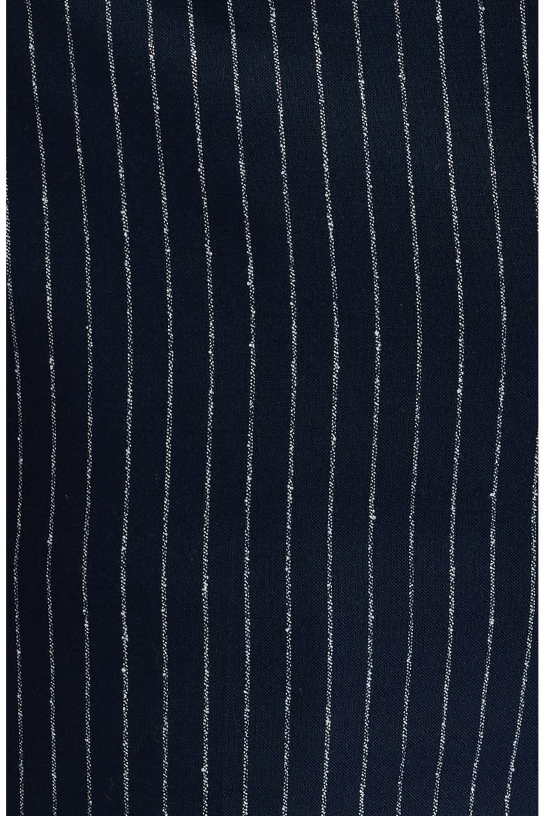 Pinstripe Trousers, Alternate, color, NAVY