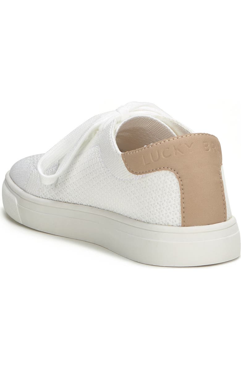 Lucky Brand Leigan Sneaker, Alternate, color, White/ Dove