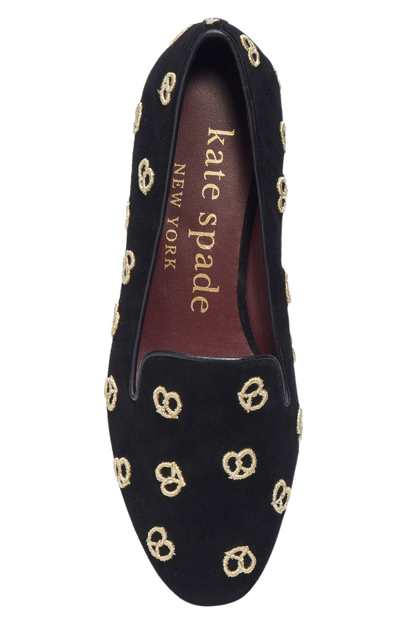 Kate Spade New York lounge mini pretzel loafer, Alternate, color, 