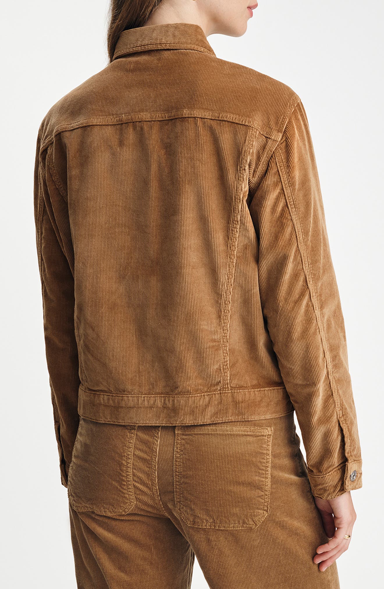 Mavi Jeans Ruby Boxy Corduroy Trucker Jacket (Women) | Nordstrom