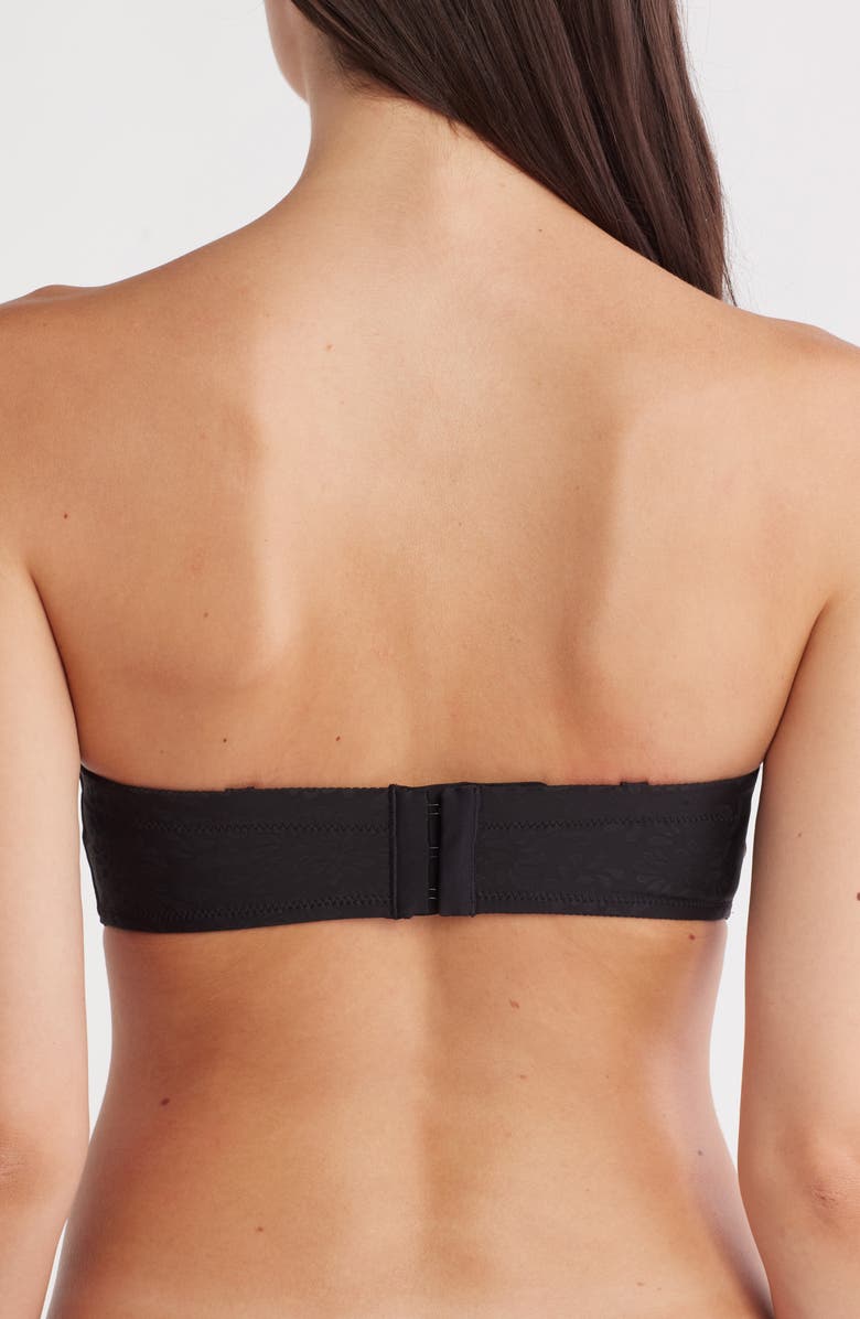 Chantelle Lingerie Full Bust Strapless Underwire Bra, Alternate, color, Black