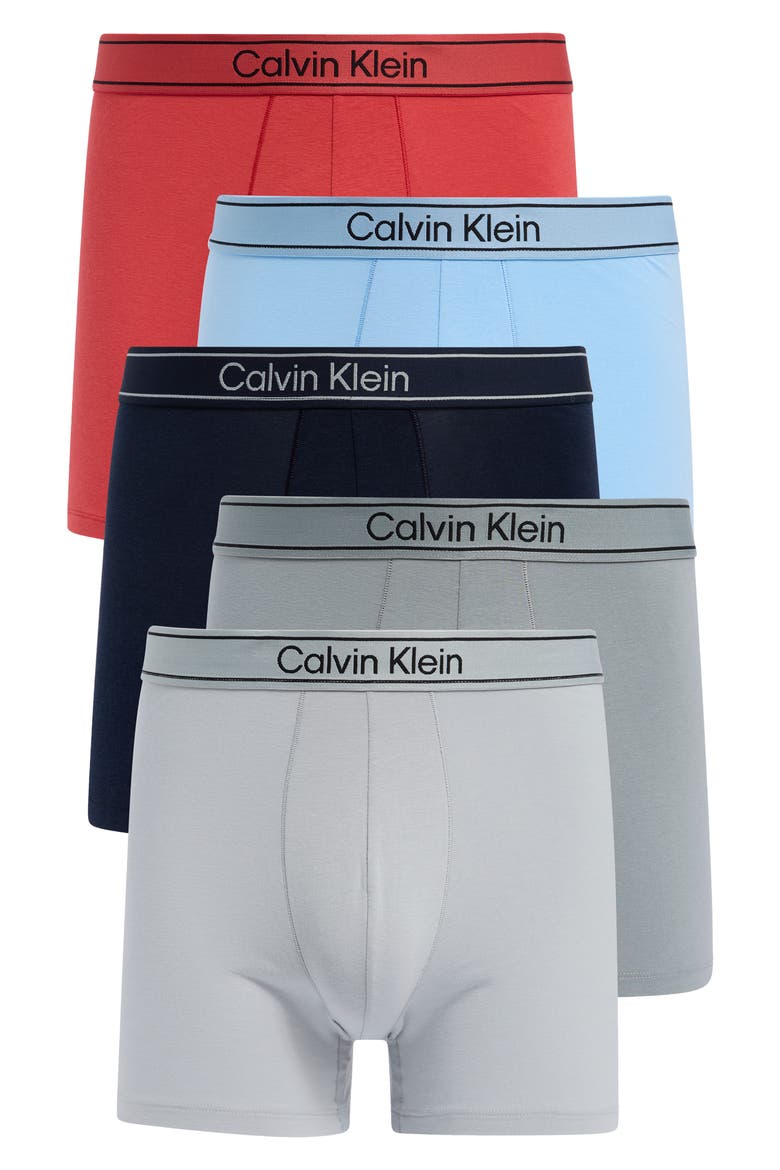 5-Pack Boxer Briefs, Main, color, SHRLN/ CHRYSTH/ BLUE/WOLF GREY