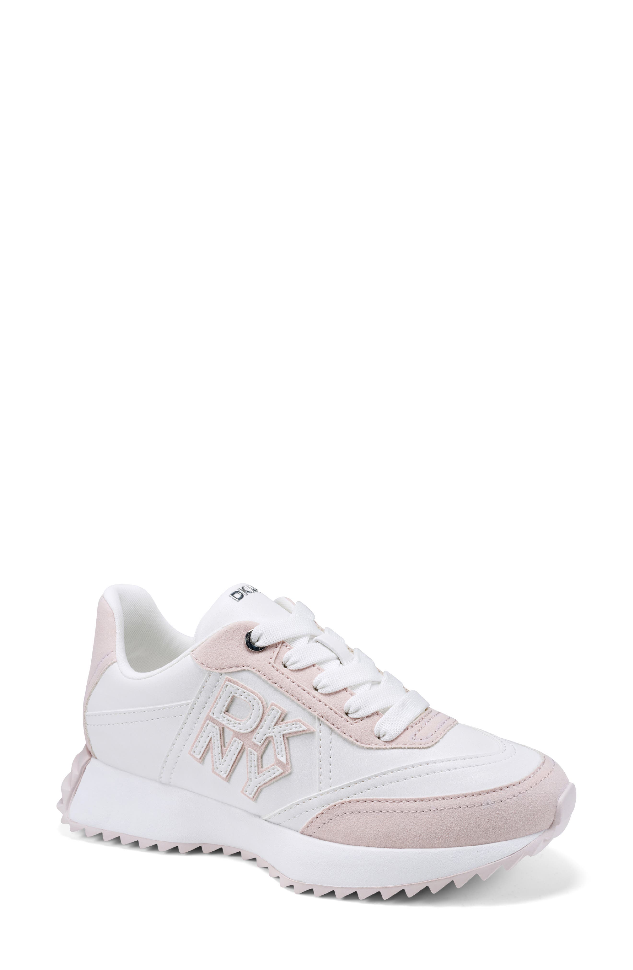  White/ Light Pink