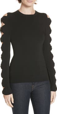 Ted Baker London Yonoh Cutout Sleeve Sweater