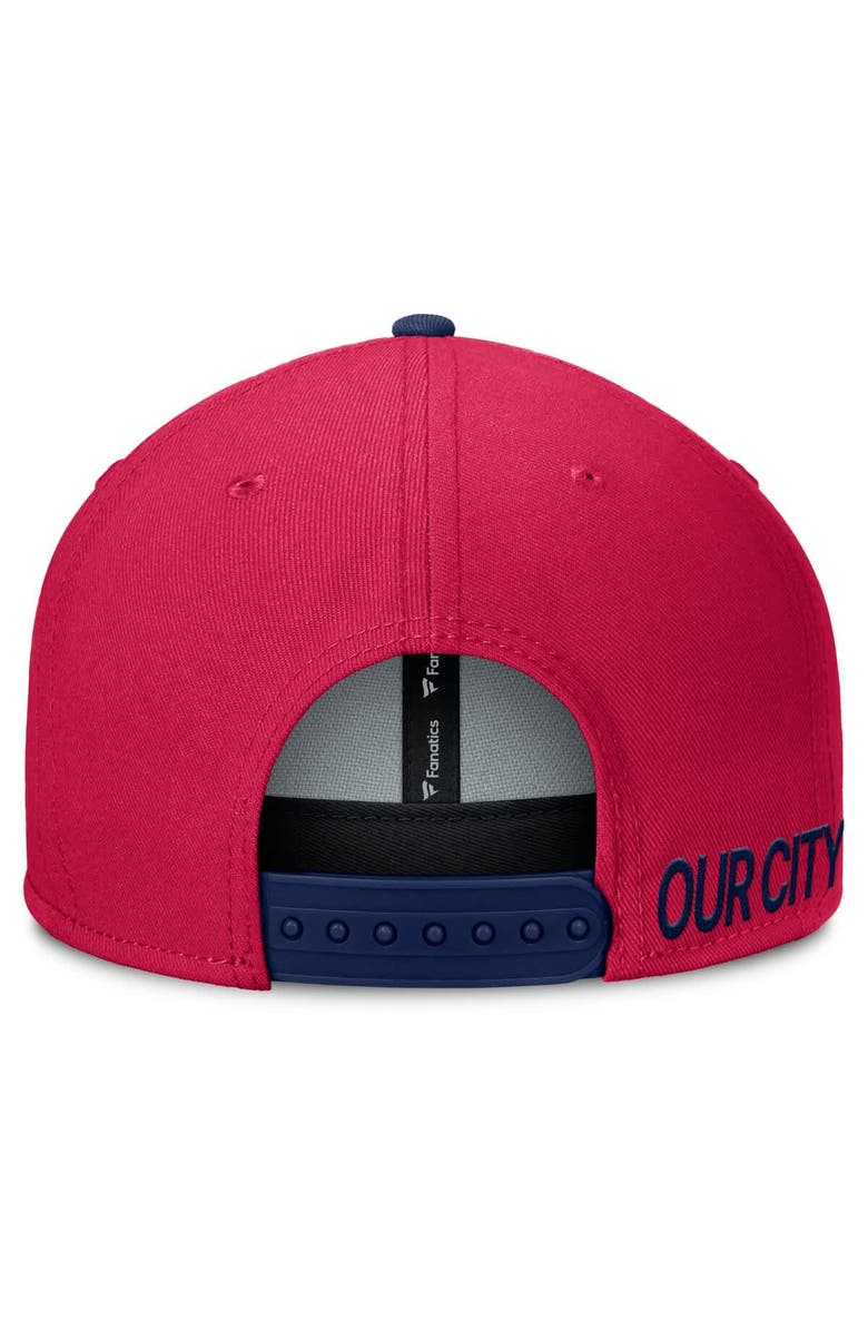 FANATICS Men's Fanatics Red St. Louis City SC Sitter Snapback Hat, Alternate, color, Red