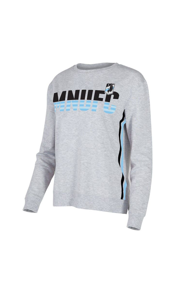 CONCEPTS SPORT Women's Concepts Sport Gray Minnesota United FC Cedar Tri-Blend Long Sleeve T-Shirt, Main, color, 