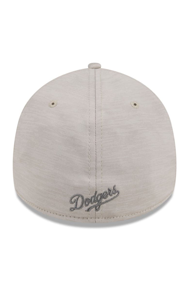 New Era Men's New Era Cream Los Angeles Dodgers 2024 Clubhouse 39THIRTY Flex Fit Hat, Alternate, color, Cream