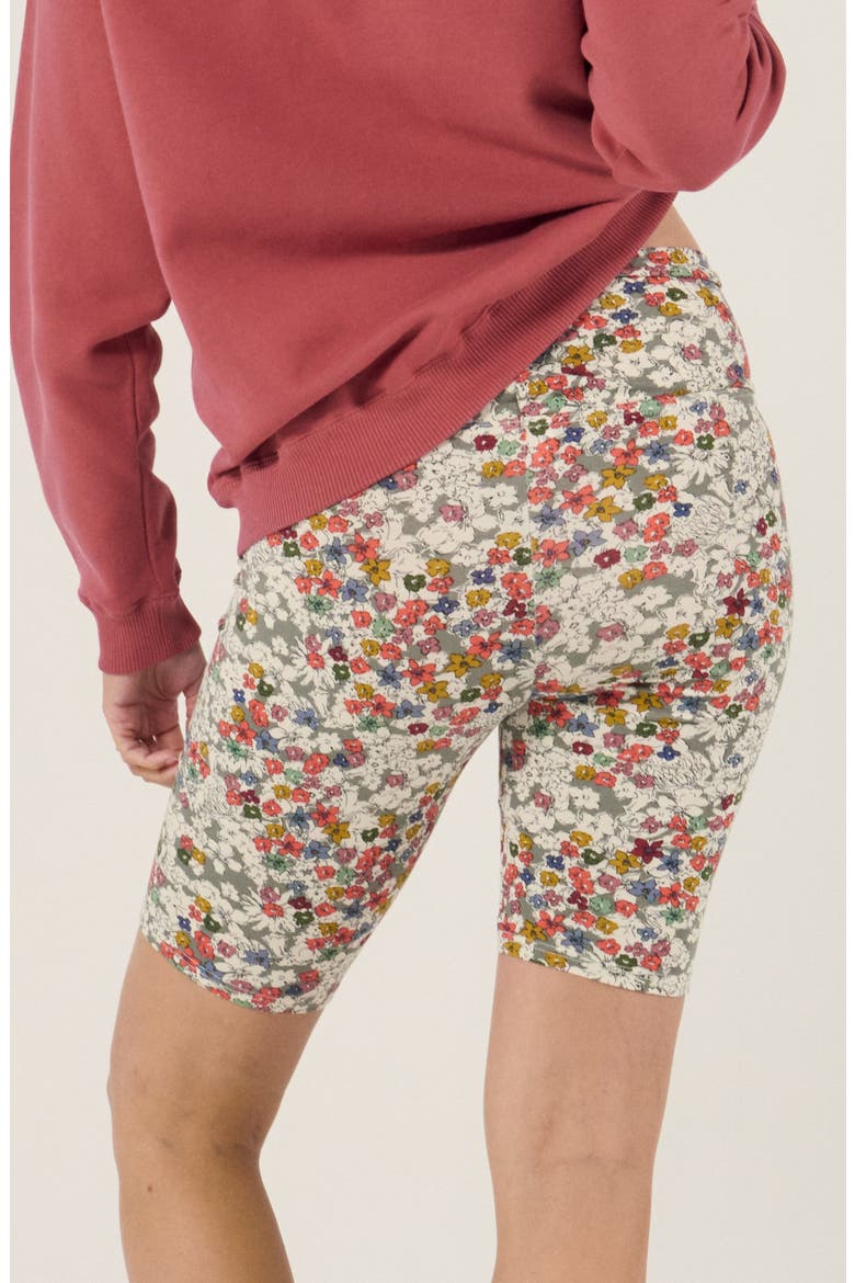 Maternity cycling shorts Liberty, Alternate, color, Multicolor