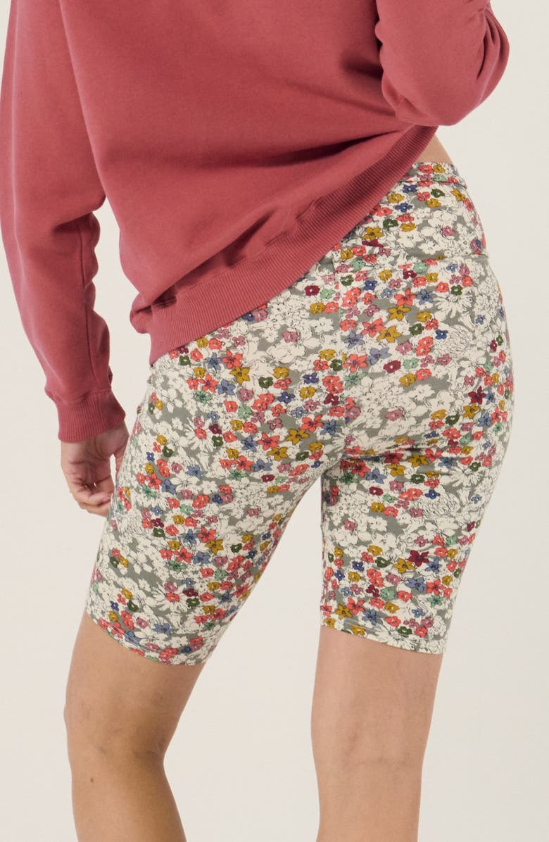 Cache Coeur Maternity cycling shorts Liberty, Alternate, color, Multicolor