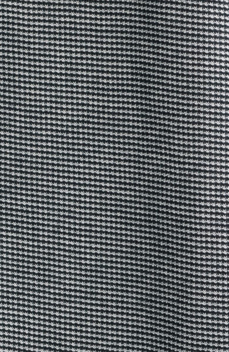 Stone Rose Origin Two-Tone Piqué Performance Button-Up Shirt, Alternate, color, Grey