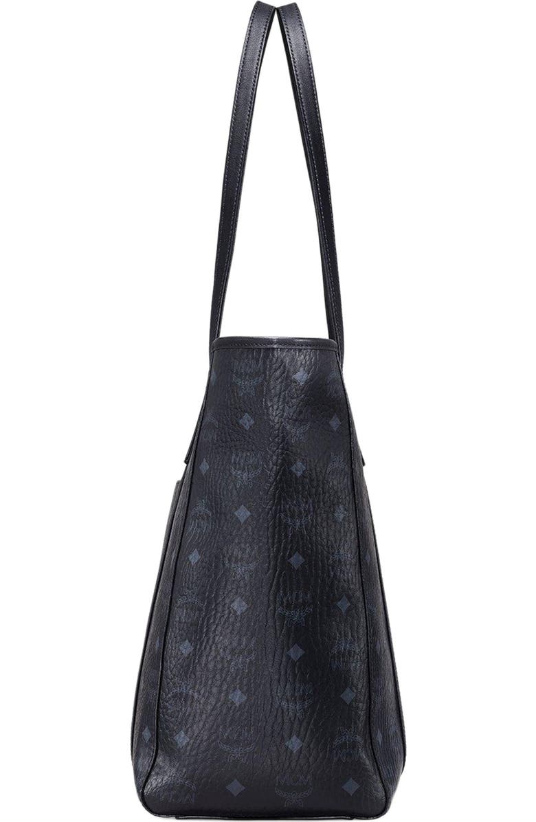 MCM Medium Toni Top-Zip Shopper in Visetos, Alternate, color,