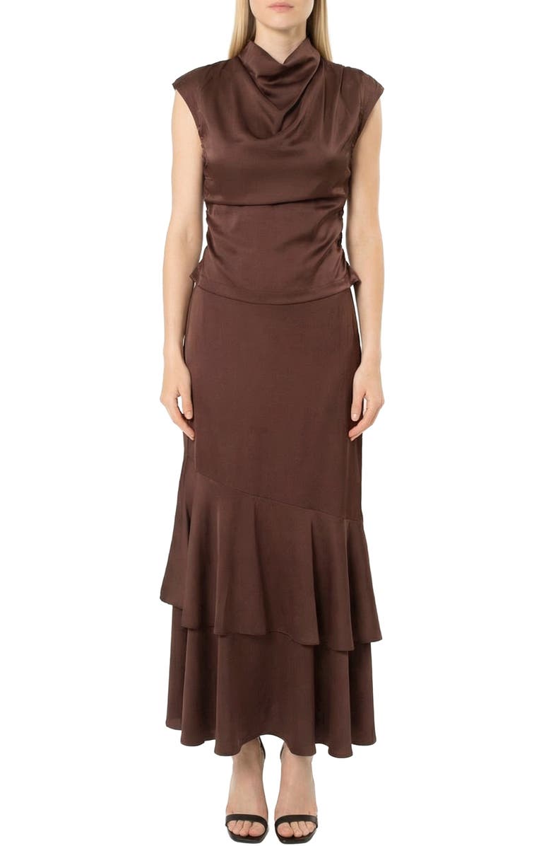 AREA STARS Avery Solid Top, Main, color, Brown