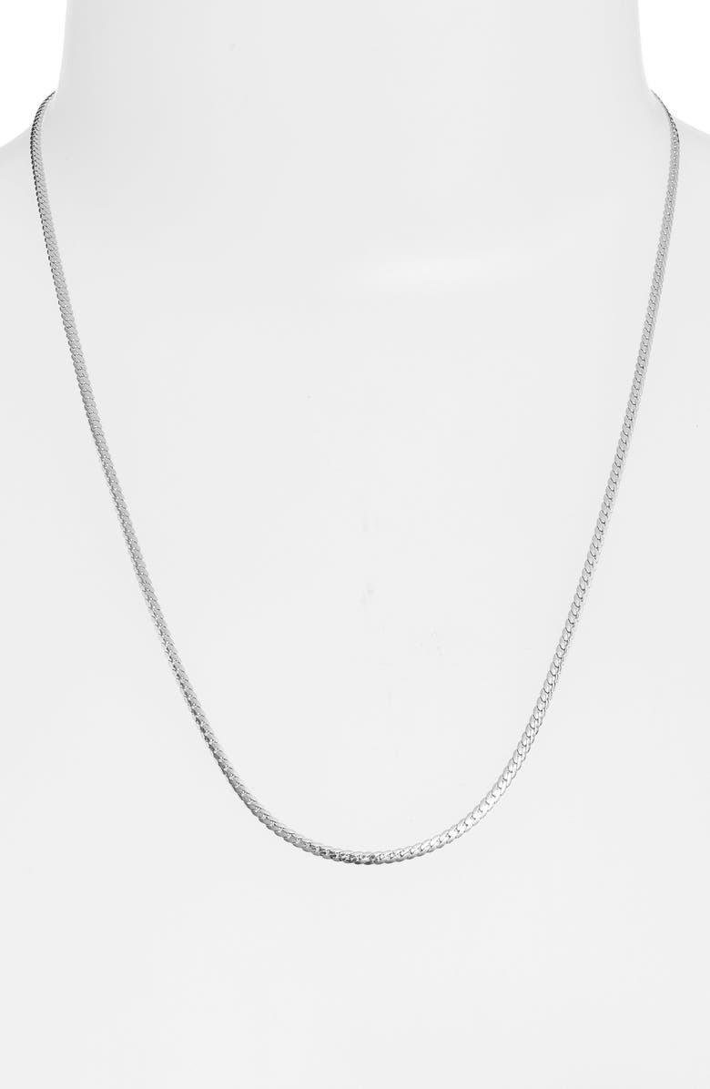 JENNY BIRD Aria Curb Chain Necklace, Alternate, color,