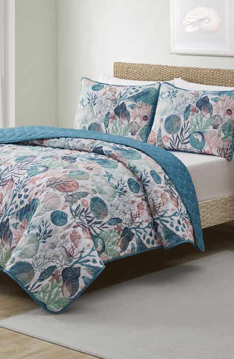 VCNY HOME Ivory Coast Reversible Quilt Set