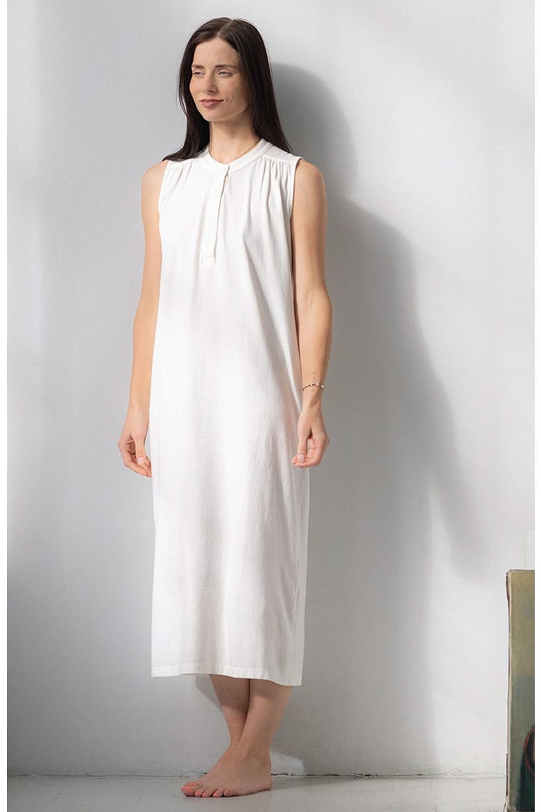 The Aisha Cotton Day to Night Dress, Alternate, color, White