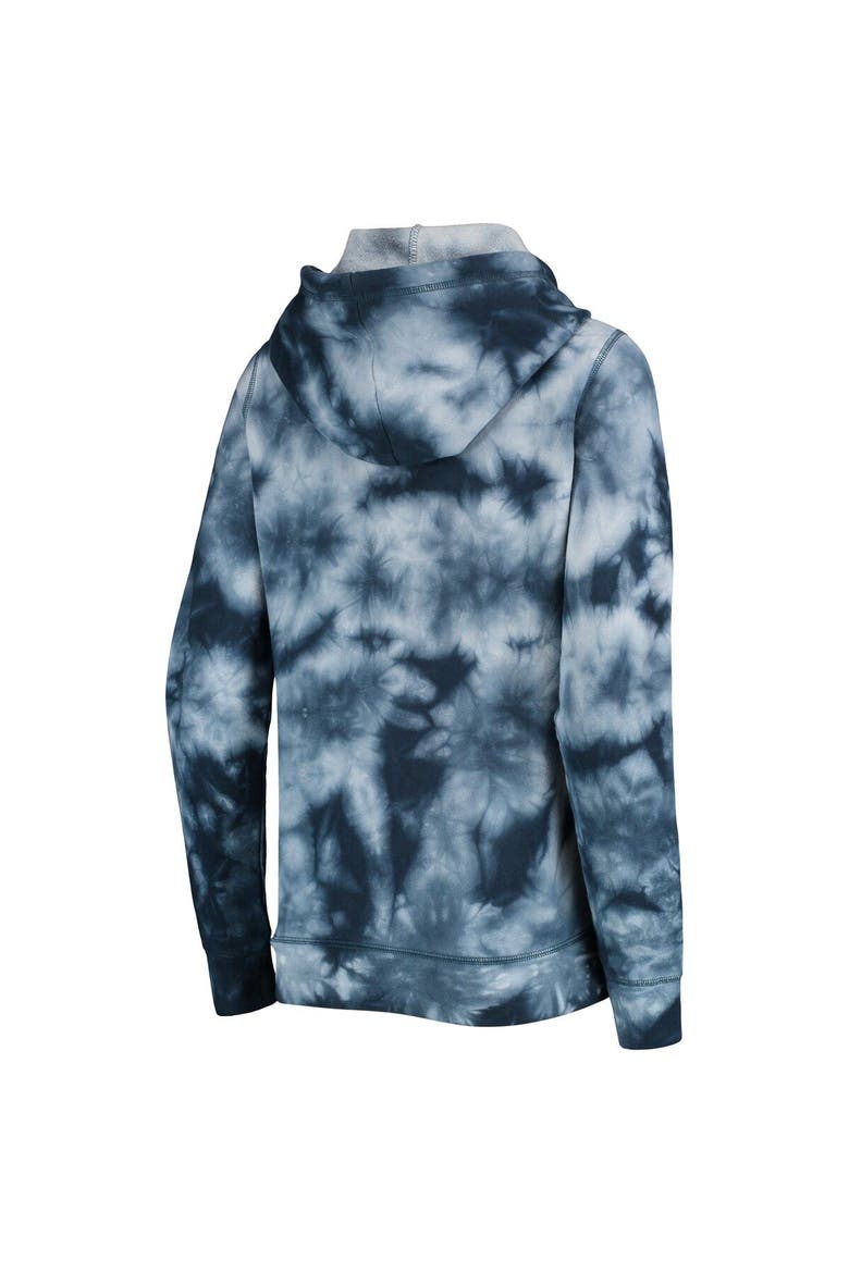 Women's New Era Navy Houston Astros Tie-Dye Full-Zip Hoodie, Alternate, color, Navy