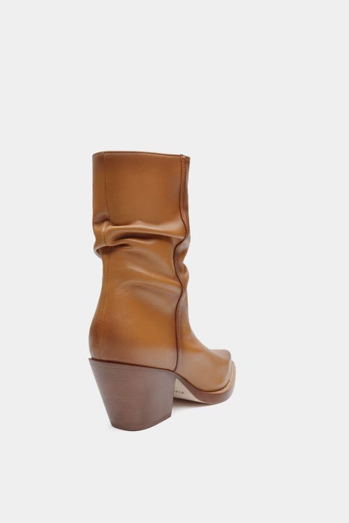 Dante Soft Leather Ankle Boots Gadot In Brown