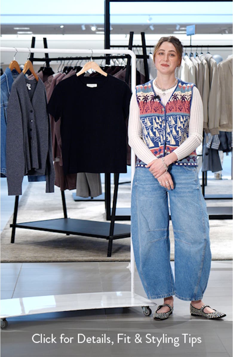 Cotton Crewneck T-Shirt, sales video thumbnail