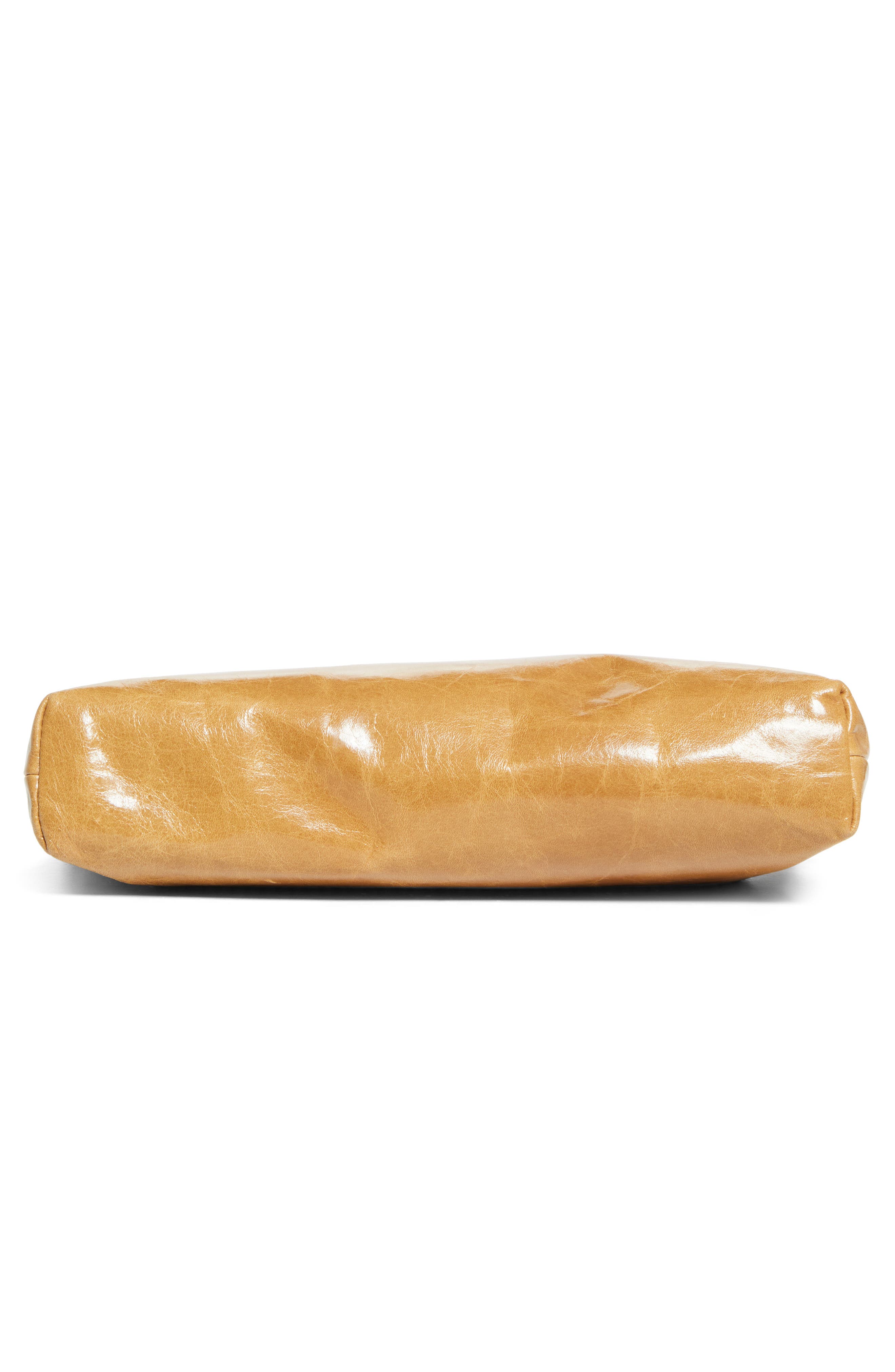 Isabel Marant Nessah Leather Crossbody Bag, Alternate, color, Toffee