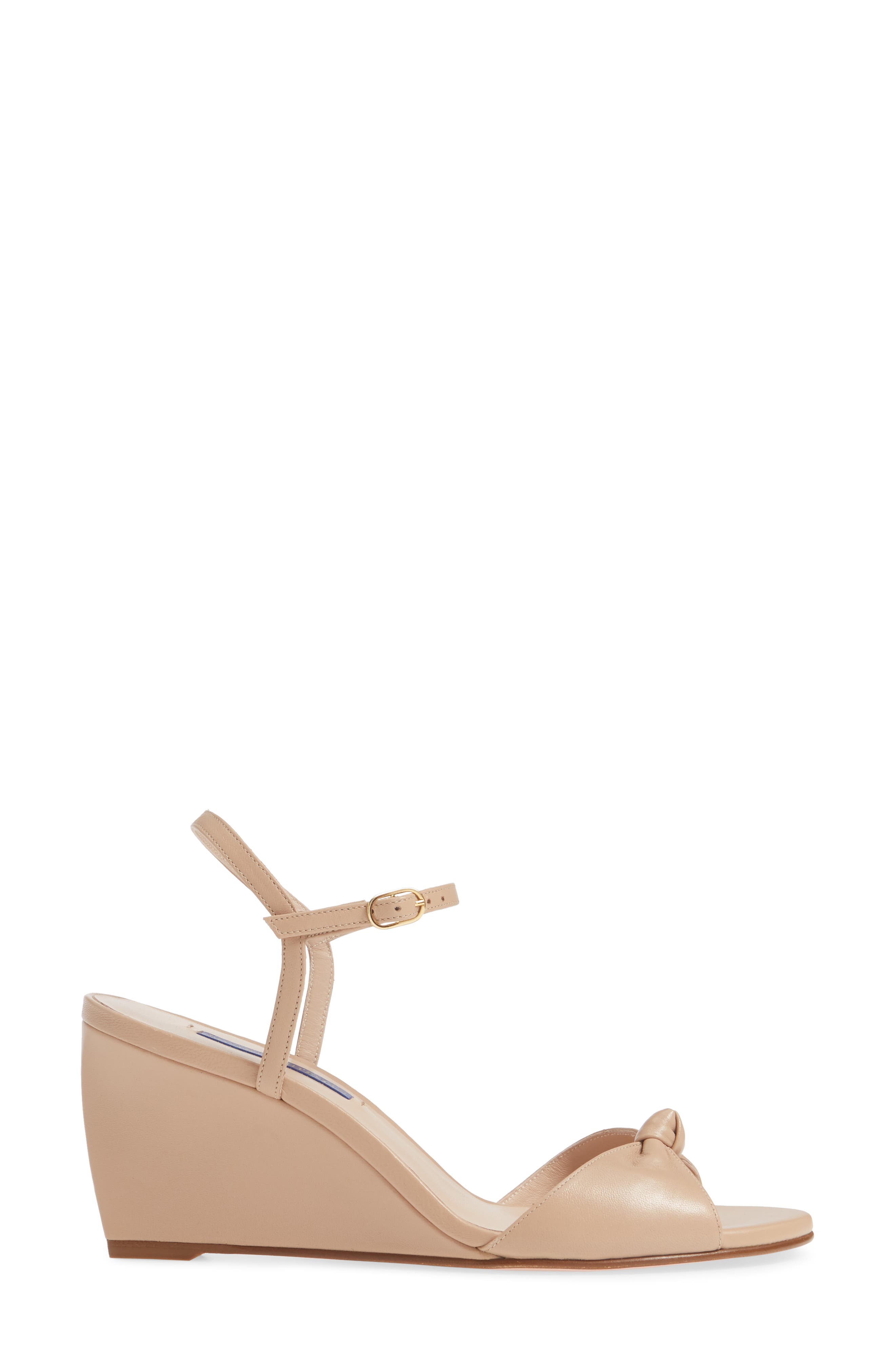 Stuart Weitzman Gloria Wedge Sandal, Alternate, color, 