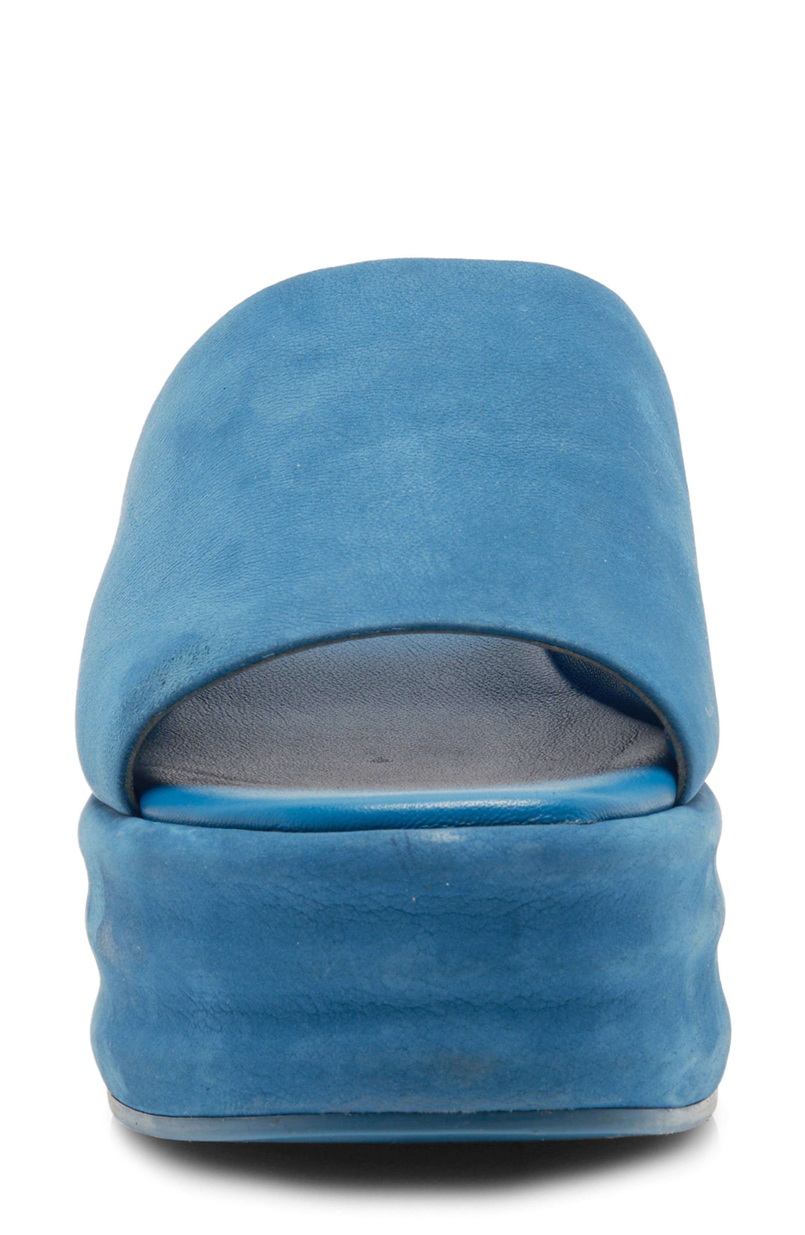Harbor Platform Sandal, Alternate, color, EMERALD TIDE