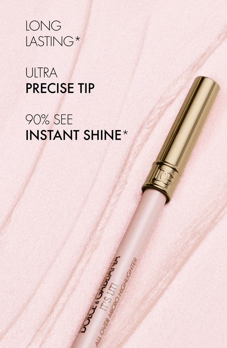 Dolce&Gabbana It's Lit! All Over Micro Highlighter, Alternate, color, Silver