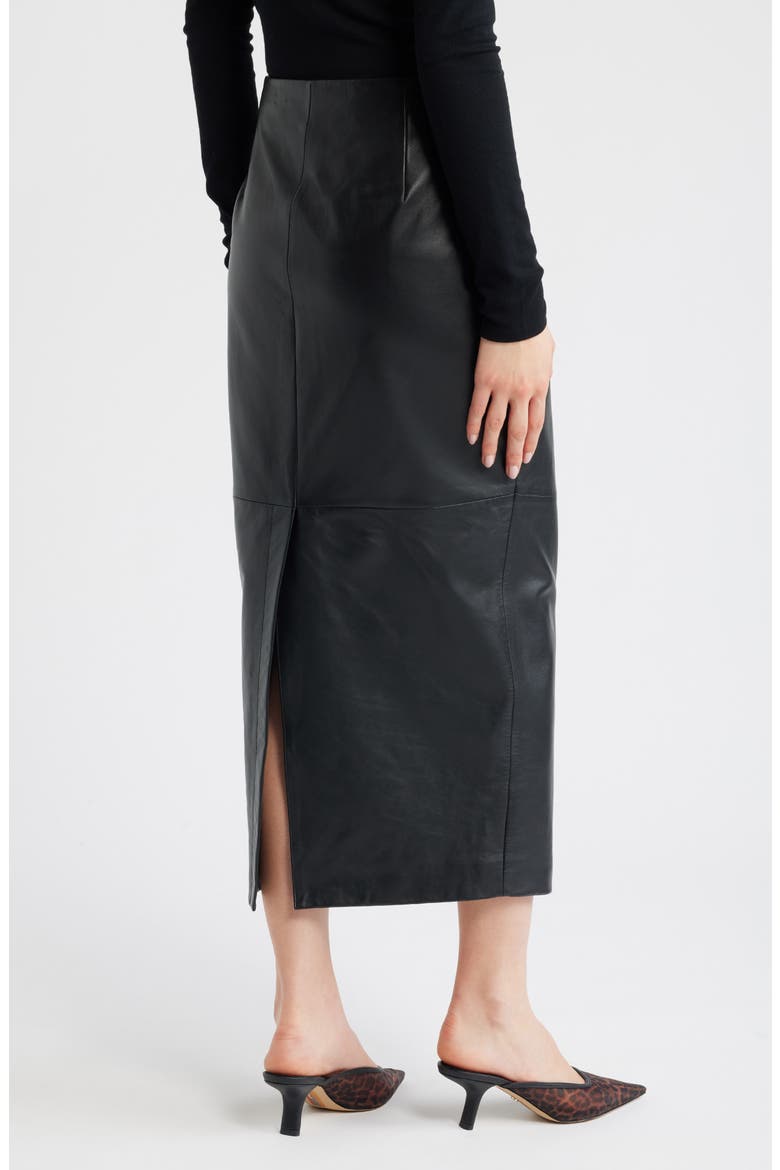 Renai Pencil Skirt, Alternate, color, BLACK