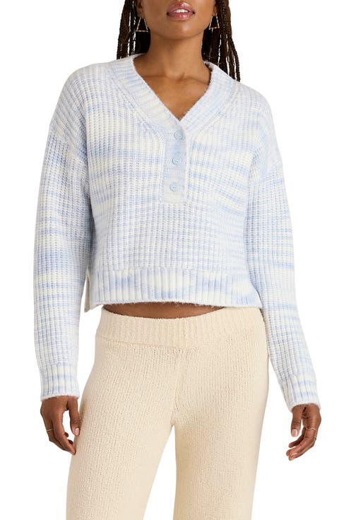 V-Neck Crop Sweater