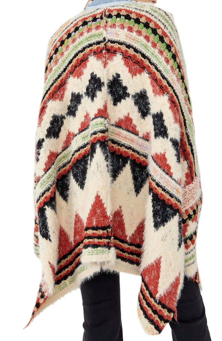 Free People Running Wild Poncho, Alternate, color, 