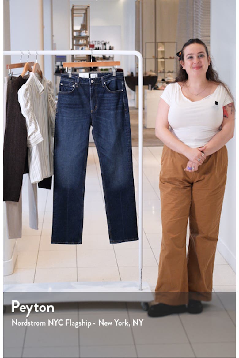 Zurie Nonstretch Ankle Jeans video