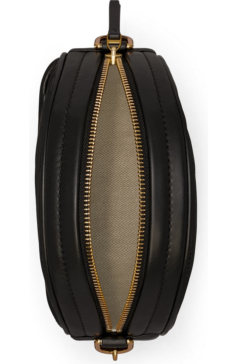 Tory Burch Kira Chevron Quilted Leather Circle Crossbody Bag, Alternate, color,