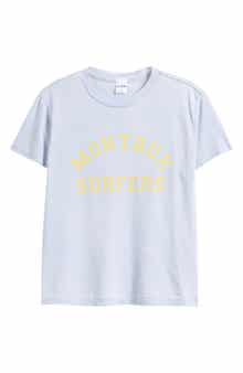 Re/Done Montauk Organic Cotton Blend T-Shirt