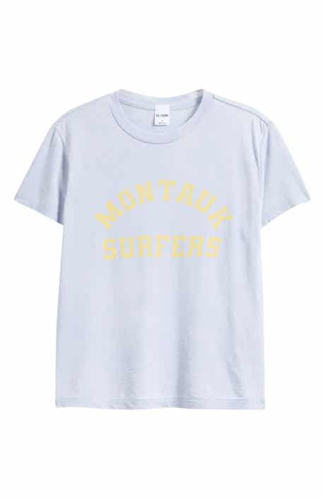 Re/Done Montauk Organic Cotton Blend T-Shirt
