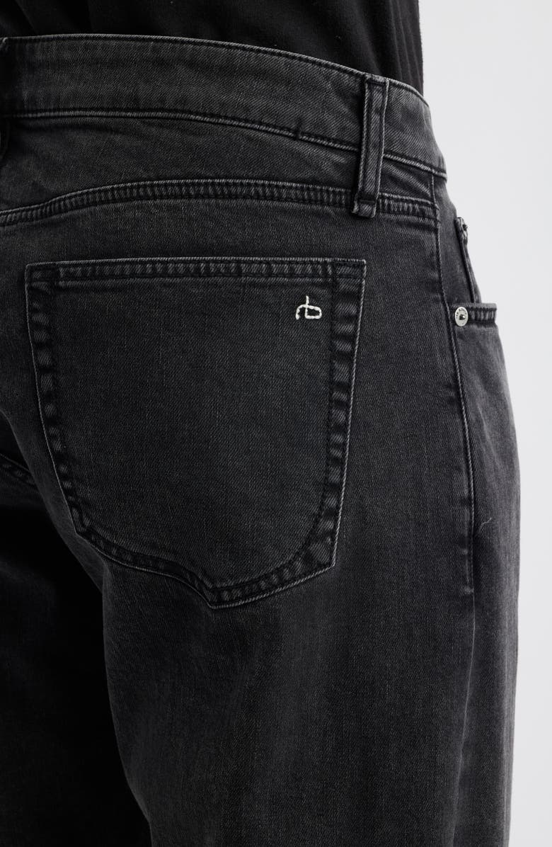 rag & bone Fit 3 Authentic Stretch Athletic Fit Jeans, Alternate, color, Faded Black