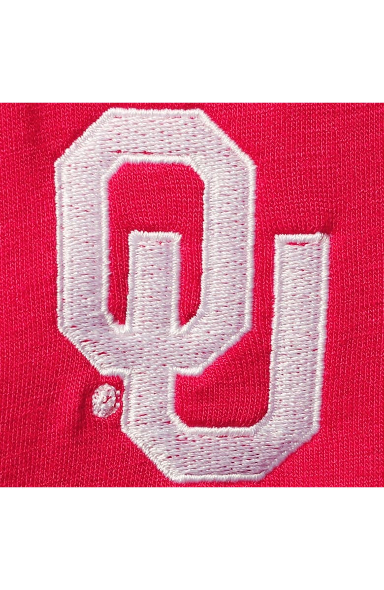 GAMEDAY COUTURE Women's Crimson Oklahoma Sooners Offset Bubble Sleeve Cardigan, Alternate, color, 