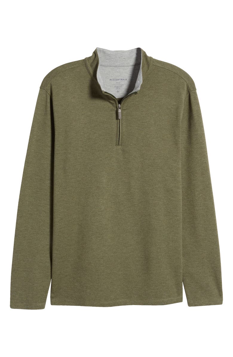 Mizzen+Main ProFlex Performance Quarter Zip Pullover, Alternate, color, 