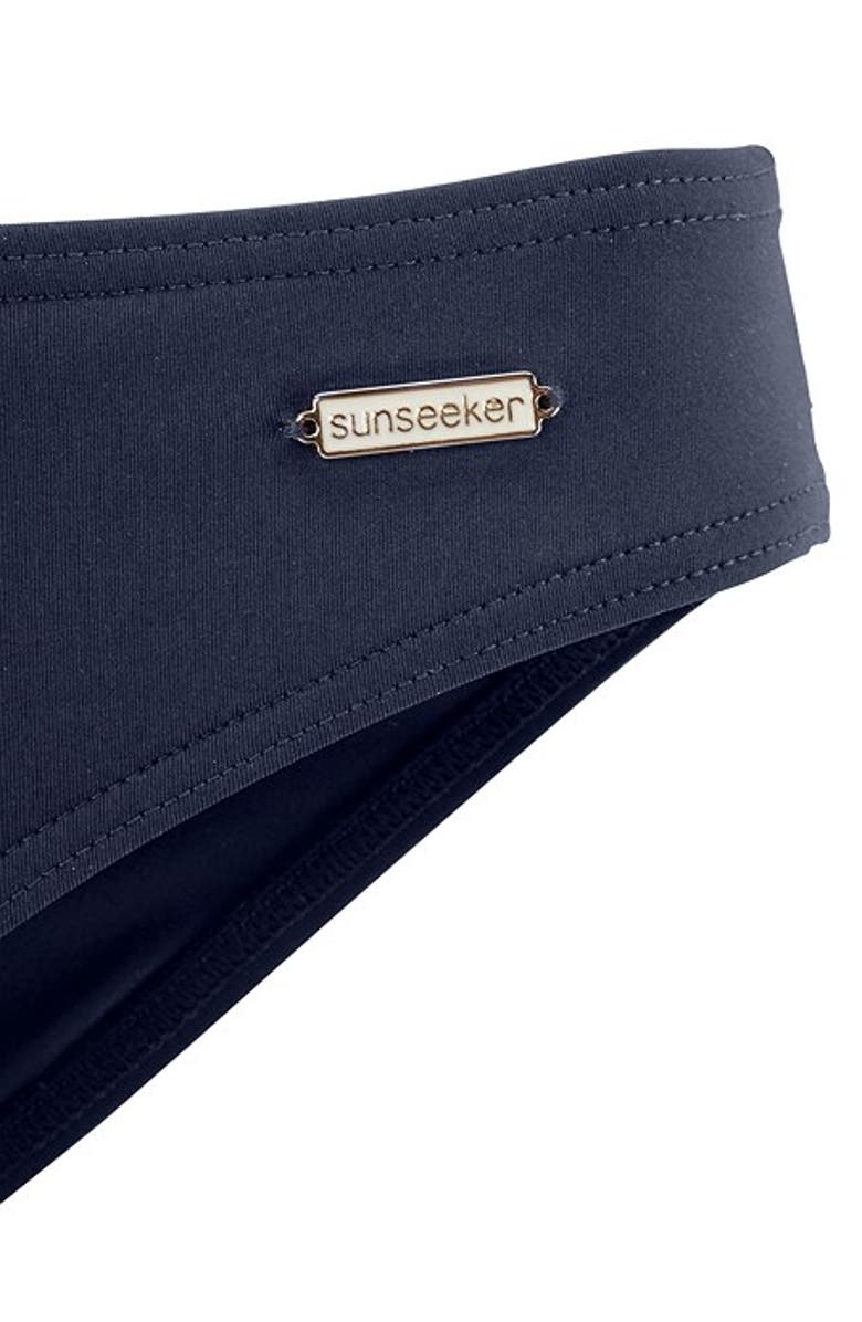 LASCANA Women's Classic Bikini Bottom, Alternate, color, Navy