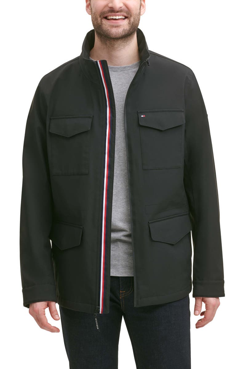 Tommy Hilfiger Water Resistant Jacket, Main, color, 